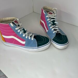 Vans Multicolor High-Top Sneakers